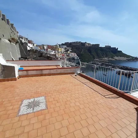 Apartment La Romantica - Corricella Terrace *