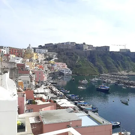 Apartment La Romantica - Corricella Terrace Procida