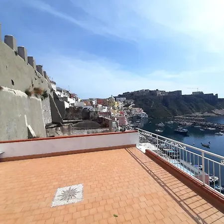 La Romantica - Corricella Terrace Apartment